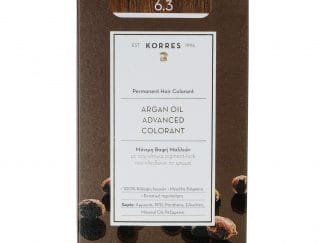 Korres Argan Oil Advanced Colorant Μόνιμη Βαφή Μαλλιών με Τεχνολογία Pigment-Lock που Κλειδώνει το Χρώμα 50ml - 6.3 ΞΑΝΘΟ ΣΚΟΥΡΟ ΜΕΛΙ