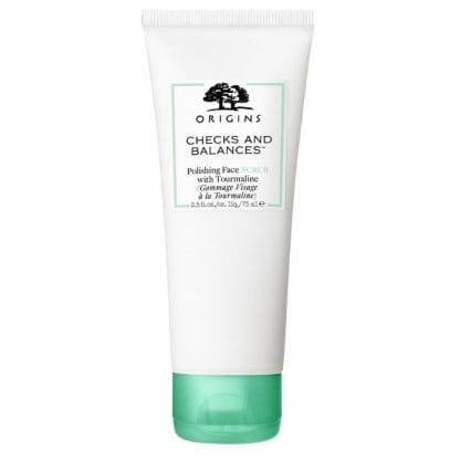 Origins Checks & Balances Polishing Face Scrub with Tourmaline Ήπιο Καθαριστικό Απολέπισης & Απομάκρυνσης Ρύπων & Τοξινών 75ml