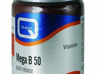 Quest Mega B 50 Quick Release Συμπλήρωμα Διατροφής Ταχείας Αποδέσμευσης για την Υγεία του Νευρικού Συστήματος 30tabs