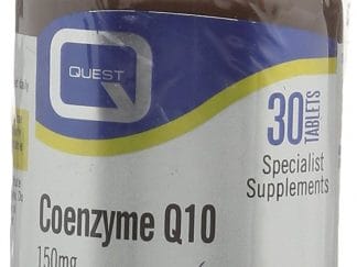 Quest Coenzyme Q10 150mg Συμπλήρωμα Διατροφής Συνενζύμου Q10 για την Μέγιστη Παραγωγή Ενέργειας 30tabs