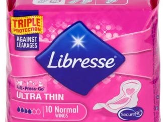 Libresse Ultra Thin Normal Σερβιέτες με Φτερά 10 Τεμάχια