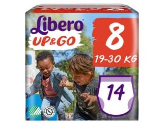 Libero Up&Go Πάνα, Βρακάκι Νο8 19-30Kg 14 πάνες