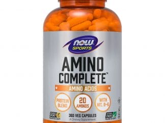 Now Foods Amino Complete™ Συμπλήρωμα Διατροφής, Φυσική Πηγή 20 Αμινοξέων 360 VegCaps