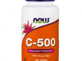 Now Foods Vitamin C-500 With Rose Hips για την Αποτελεσματική Λειτουργία του Ανοσοποιητικού Συστήματος 100tabs