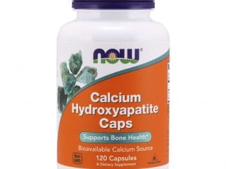 Now Foods Calcium Hydroxyapatite Caps 1000mg Συμπλήρωμα Διατροφής Ασβέστιο σε Μορφή MCH (Microcrystaline Collagen) 120 caps