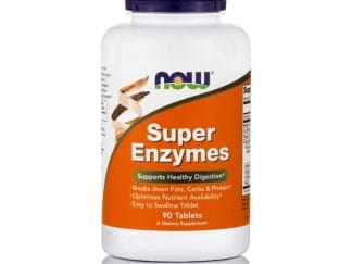 Now Foods Super Enzymes Περιέχει Έναν Συνδυασμό Πεπτικών Ενζύμων 90tabs