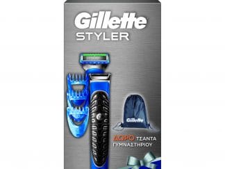 Gillette Styler Special Edition Ξυριστική Μηχανή & 1 Ανταλλακτική Κεφαλή & 3 Εναλλασσόμενες Χτένες & Δώρο Τσάντα Γυμναστηρίου