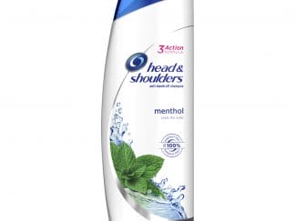 Head & Shoulders Anti-Dandruff Cool Menthol Shampoo Σαμπουάν Κατά της Πιτυρίδας με Μενθόλη για Φυσική Αίσθηση Δροσιάς 225ml