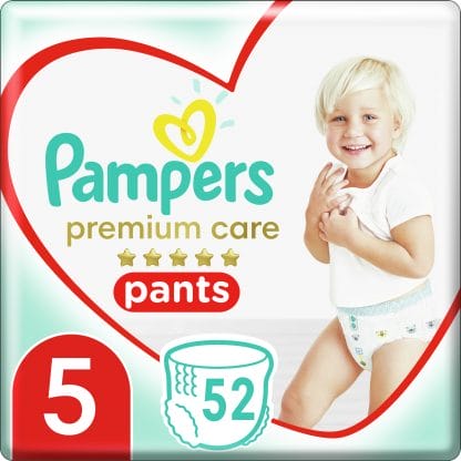 Pampers Premium Care Pants Mega Pack No5 (12-17kg) 52 πάνες