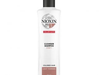 Nioxin Cleanser Shampoo Systen 3 Step 1 Καθαριστικό Σαμπουάν για Βαμμένα Μαλλιά με Ελαφριά Αραίωση 300ml