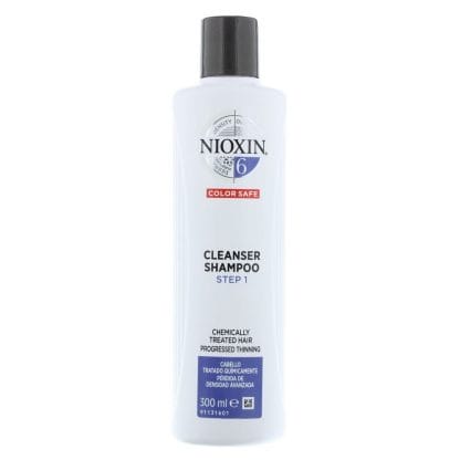 Nioxin Shampoo System 6 Step 1 Σαμπουάν Τριχόπτωσης για Εμφανώς Αραιωμένα Χημικά Επεξεργασμένα Μαλλιά 300ml