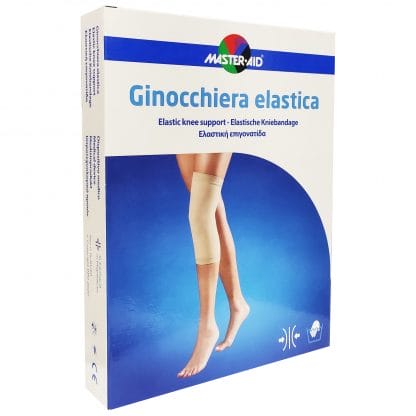 Master Aid Elastic Knee Support Ελαστική Επιγονατίδα σε Μπεζ Χρώμα 1 Τεμάχιο - XLarge