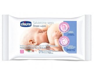 Chicco Breast Wipes Μαντηλάκια Καθαρισμού Στήθους, 72 Τεμάχια