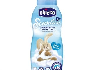 Chicco Sensitive Sweet Talcum 0m+ Υπερ-Συμπυκνωμένο Μαλακτικό Ρούχων Ταλκ 750ml