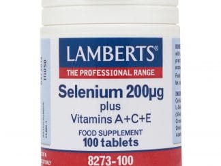 Lamberts Selenium Συμπλήρωμα Διατροφής Σελινίου 200μg με Βιταμίνες A+C+E 100tabs
