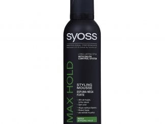 Syoss Mousse Max Hold Επαγγελματικός Αφρός Μαλλιών για Δυνατό Κράτημα & Styling Μεγάλης Διάρκειας 250ml