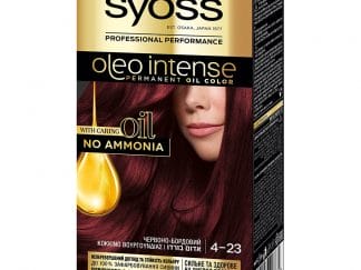 Syoss Oleo Επαγγελματική Μόνιμη Κρέμα Βαφή - 4-23 Κόκκινο Βουργουνδίας