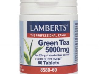 Lamberts Green Tea Συμπλήρωμα Διατροφής για Αύξηση του Μεταβολικού Ρυθμού του Σώματός 5000mg 60tabs