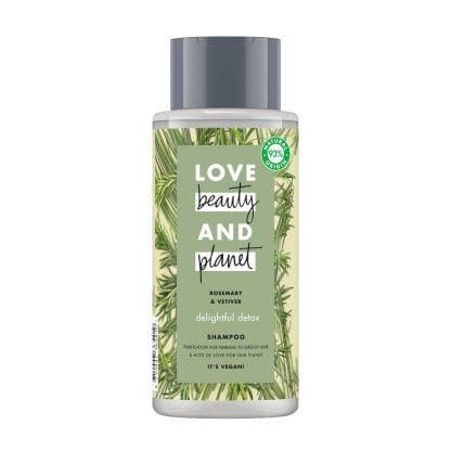 Love Beauty and Planet Shampoo Rosemary & Vetiver, Σαμπουάν για Λιπαρά Μαλλιά 400ml