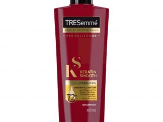TRESemme Keratin Smooth Shampoo With Marula Oil Σαμπουάν με Έλαιο Κερατίνης για Απαλά, Λεία Μαλλιά που δεν Φριζάρουν 400ml
