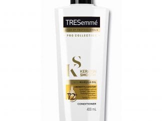 TRESemme Keratin Smooth Conditioner Κρέμα Μαλλιών με Έλαιο Κερατίνης για Απαλά, Λαμπερά, Λεία Μαλλιά που δεν Φριζάρουν 400ml
