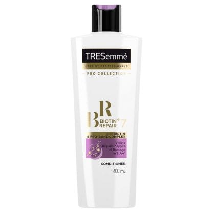 TRESemme Biotin+Repair 7 Conditioner Προστατευτική Κρέμα Μαλλιών Κατά της Θερμότητας, Αναδομεί τα Ταλαιπωρημένα Μαλλιά 400ml