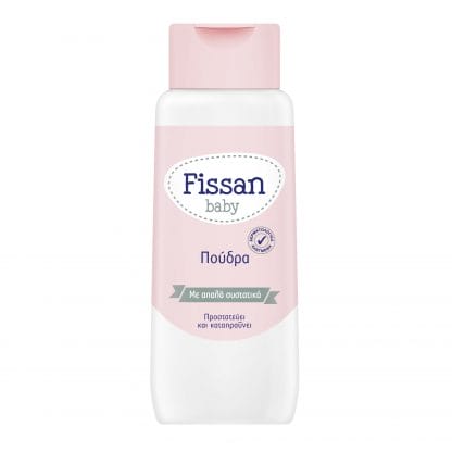 Fissan Baby Πούδρα Προστατεύει και Καταπραϋνει Αποτελεσματικά το Δέρμα από Ερεθισμούς 100gr
