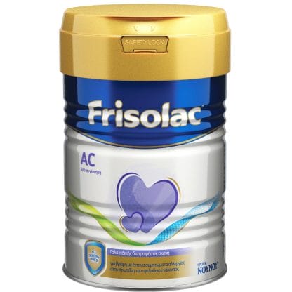 Nounou Frisolac AC Γάλα Ειδικής Διατροφής σε Σκόνη, Από την Γέννηση 400gr