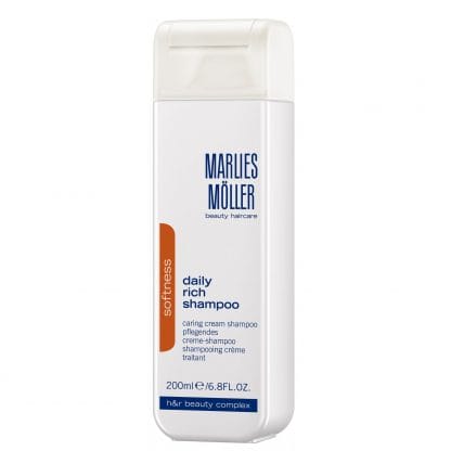 Marlies Moller Softness Daily Rich Shampoo Σαμπουάν σε Μορφή Κρέμας για Έντονη Θρέψη & Ενυδάτωση στα Ξηρά Μαλλιά 200ml