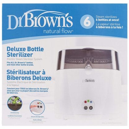 Dr Brown Deluxe Electric Bottle Sterilizer Ηλεκτρικός Αποστειρωτής Ατμού AC043