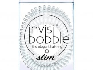 Invisibobble Slim Crystal Clear Λαστιχάκι Μαλλιών 3 Τεμάχια