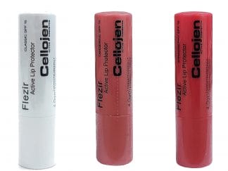 Cellojen Flezir Lip Protector Spf15 Εντατική Προστασία για Κατεστραμμένα, Αφυδατωμένα, Σκασμένα Χείλη 4gr - Cherry