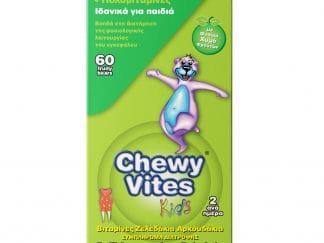 Chewy Vites Kids Omega 3 Ζελεδάκια για Παιδιά, Βοηθά στη Διατήρηση της Φυσιολογικής Λειτουργίας του Εγκεφάλου 60 Bears 6212O