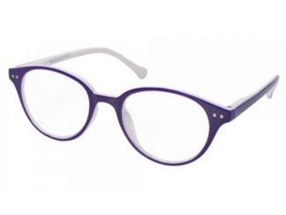 Eyelead Γυαλιά Διαβάσματος Unisex Χρώμα Μωβ - Λευκό, με Κοκκάλινο Σκελετό E172 - 3,50