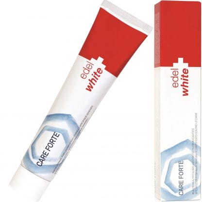 Edel White Care Forte Οδοντόκρεμα που Προστατεύει τα Ευαίσθητα Δόντια & Φροντίζει τα Ούλα 75ml