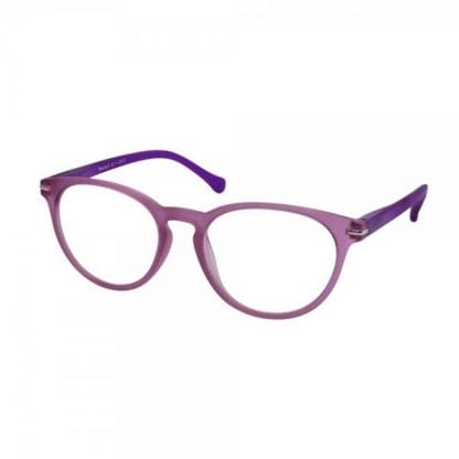 Eyelead Γυαλιά Διαβάσματος Unisex Χρώμα Ροζ - Μωβ, με Κοκκάλινο Σκελετό E163 - 2.25