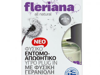Power Health Fleriana Φυσικό Εντομοαπωθητικό Υγρό Plug Ανταλλακτικό Καταλληλο για Ολες τις Συσκευές 30ml