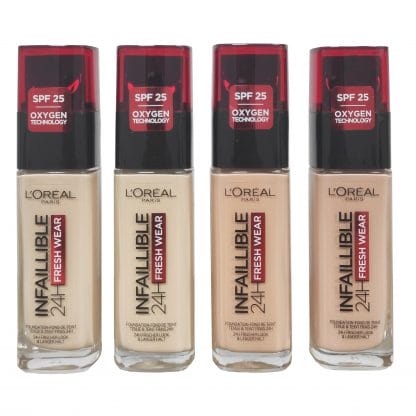 L'oreal Paris Infaillible 24H Fresh Wear Foundation SPF25, 30ml - 270 Rose Sun