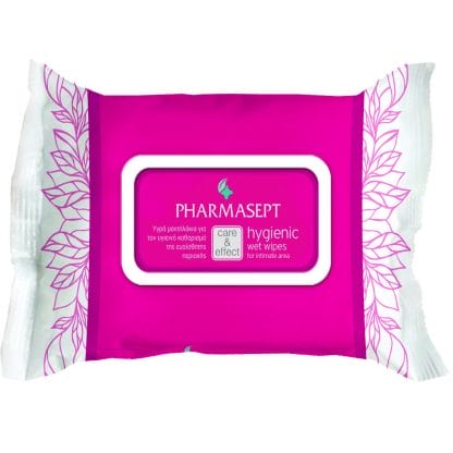 Pharmasept Hygienic Wet Wipes Μαντηλάκια Καθαρισμού για την Ευαίσθητη Περιοχή 30τμχ