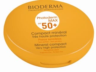 Bioderma Photoderm Max Compact Teinte Spf50+ Make Up Πούδρα για το Ευαίσθητο & Δυσανεκτικό στον Ήλιο Δέρμα 10gr - Ανοιχτή Απόχρωση