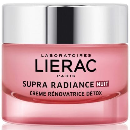 Lierac Supra Radiance Nuit Creme Renovatrice Detox Κρέμα Νυκτός για Αποτοξίνωση & Ανανέωση 50ml