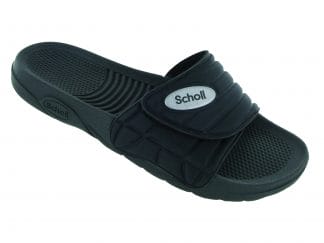 Scholl Shoes Nautilus Black Μαύρο Ανδρικές Σαγιονάρες Χαρίζουν Σωστή Στάση & Φυσικό Χωρίς Πόνο Βάδισμα 1 Ζευγάρι - 43