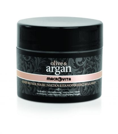 Macrovita Hair Repair Mask Επανορθωτική Μάσκα Μαλλιών για Θρέψη & Λάμψη 200ml