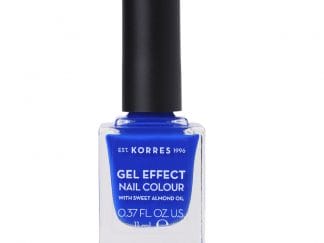 KORRES Gel Effect Nail Colour 86 Ocean Blue 11ml