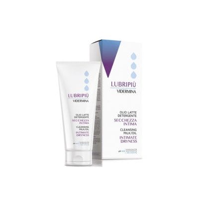 VIDERMINA LUBRIPIU Intimate Dryness Cleansing Milk/Oil pH4.5 200ml