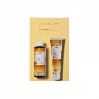 KORRES SET Κίτρο Αφρόλουτρο 250ml+Κίτρο Γαλάκτωμα Σώματος 125ml