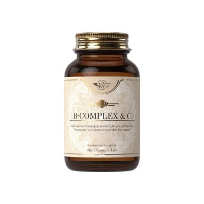 SKY PREMIUM LIFE B-Complex with Vitamin C 60caps