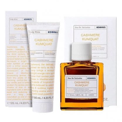 KORRES Special Offer Cashmere Kumquat Eau de Toilette 50ml+ Cashmere Kumquat Body Milk 125ml