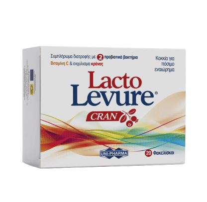 UNI-PHARMA Lacto Levure Cran 20sachets
