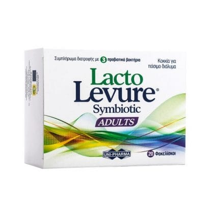 UNI-PHARMA Lacto Levure Symbiotic Adults 20sticks